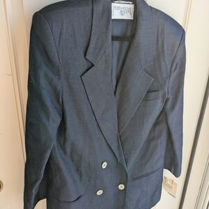 INC International Concepts Black Blazer